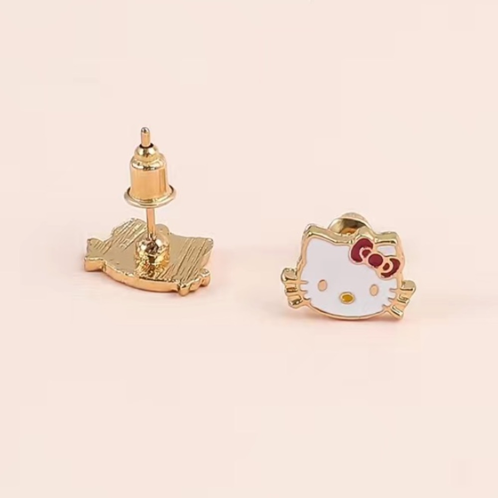 Brand new hello kitty earrings